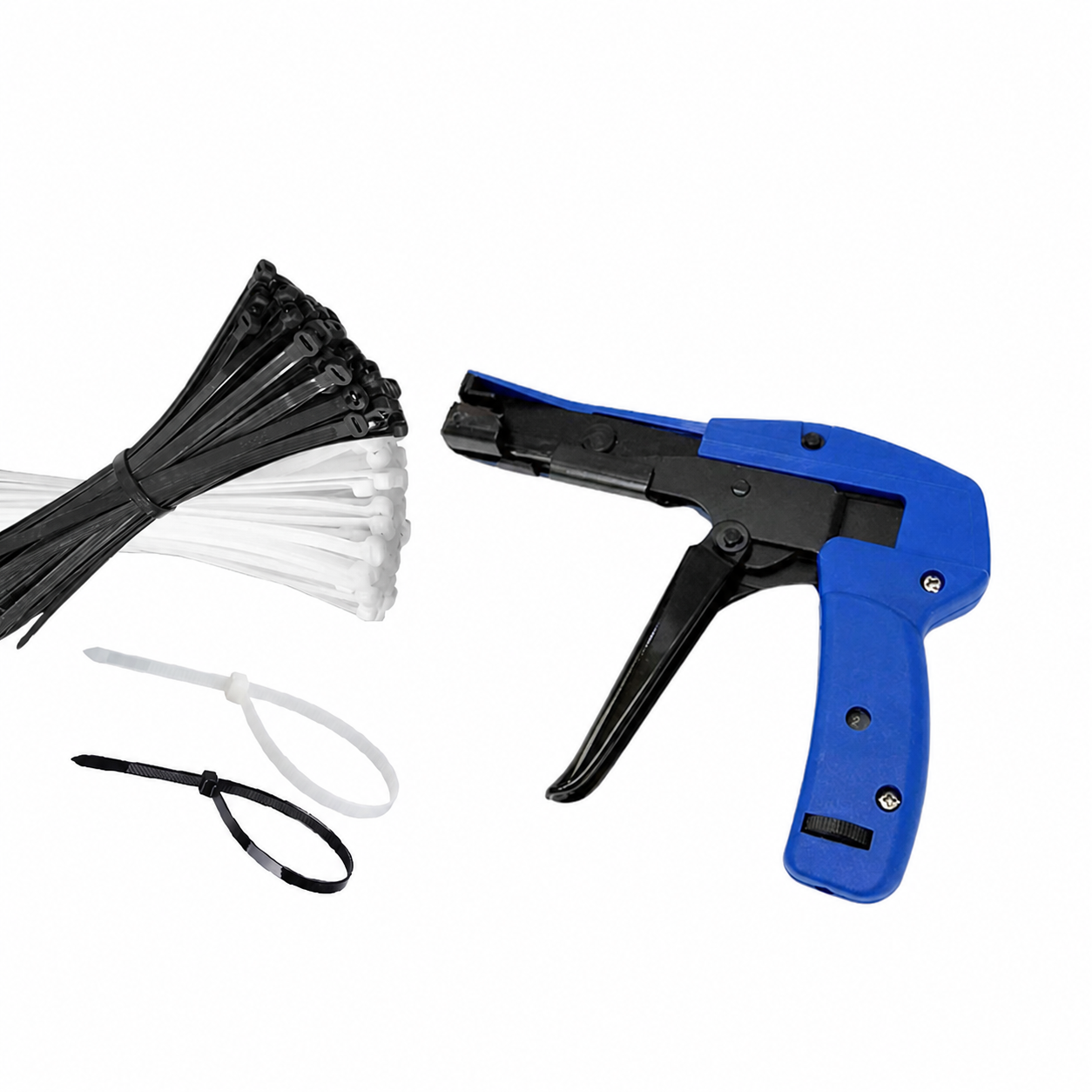 Nylon Cable Tie Tension Cutting Fastening Tools Nylon Cable Tie Gun