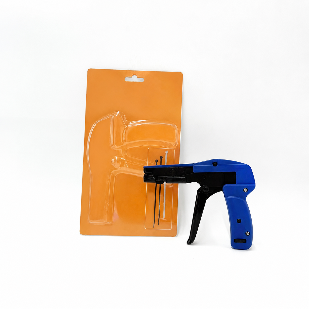 Professional Nylon/Metal Zip Tie Tensioning Cutting Tool Cable Tie Gun