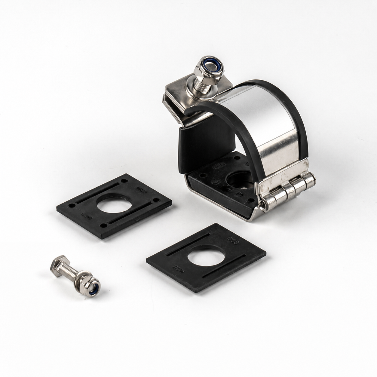 HV Cable Cleats Non-magnetic 316L For Utility Tunnels