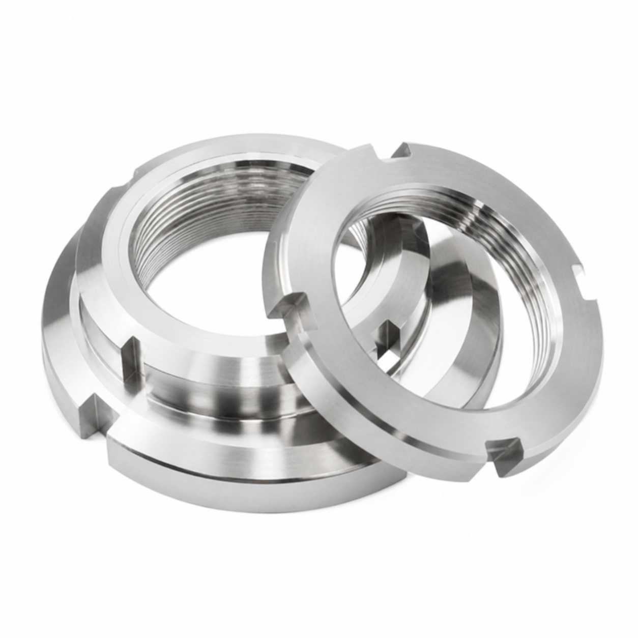 DIN 981 Slotted Round Locknut | KM Series Bearing Lock Nut for Shaft