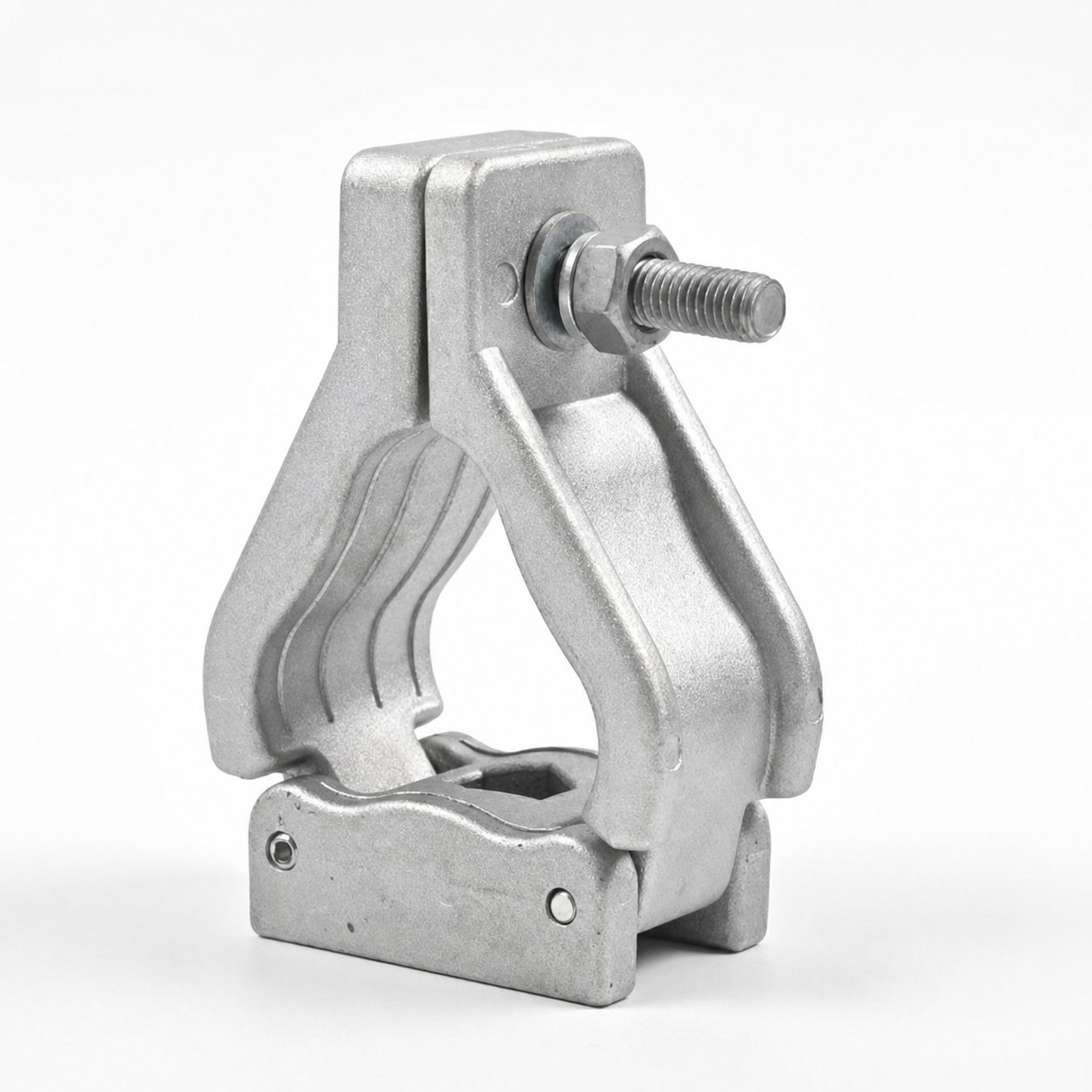 IEC 61914 Aluminium Trefoil Cleats With Single Bolt Fixing