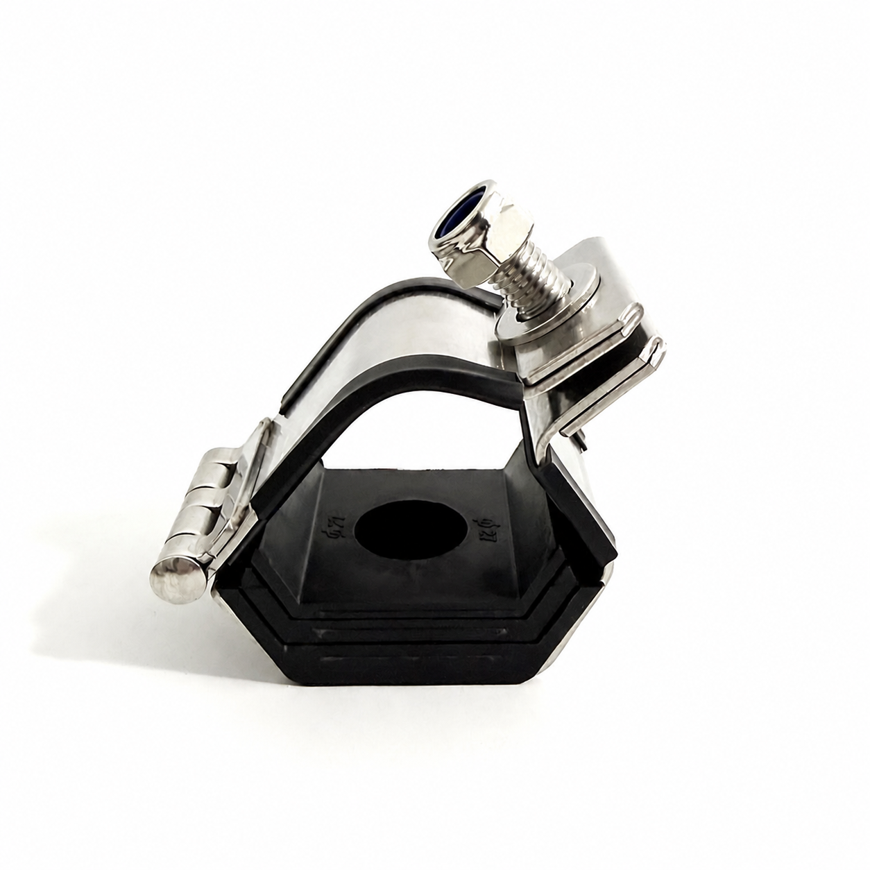 40-44mm Electric Single Cable Cleat with LSF Pad 130kA Peak/50kA RMS