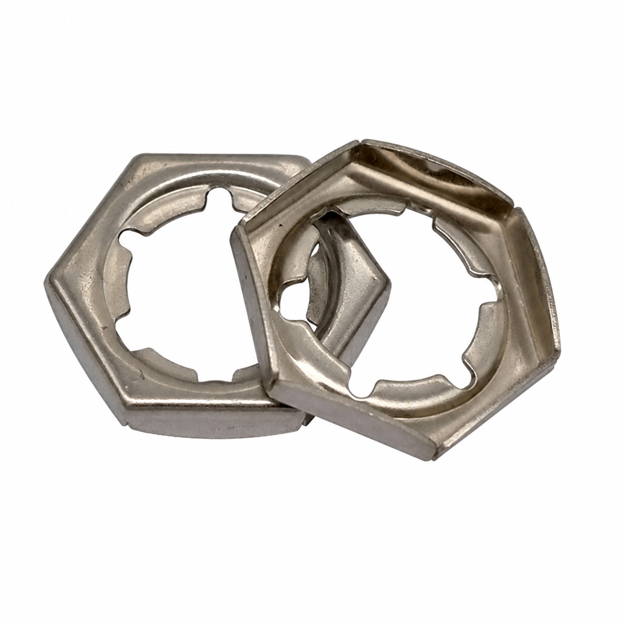 DIN 7967 Self Locking Counter Nuts | Palnut Type Lock Nut | Stainless Steel Stamped Counter Nut