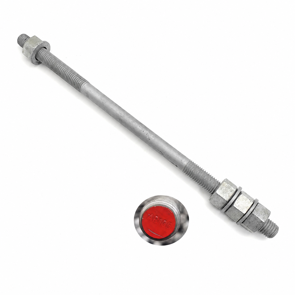 ASTM F1554 Anchor Bolts Grade 36 55 105 With F436 Washers