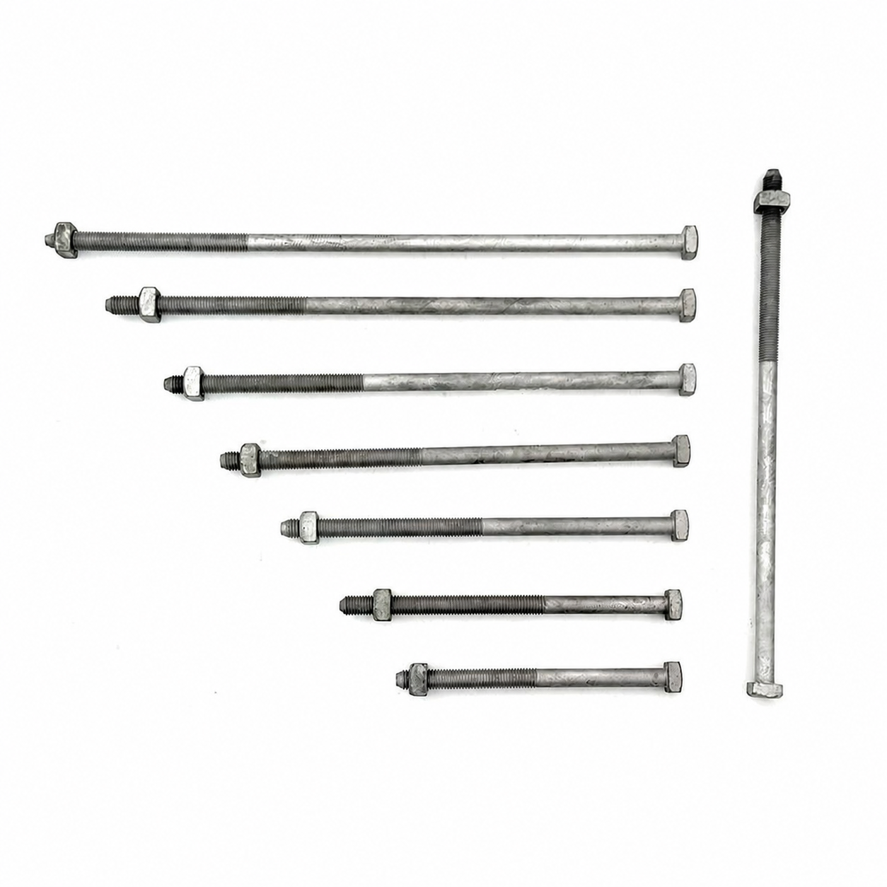 5/8 in 脳 10 in Square Head Machine Bolt