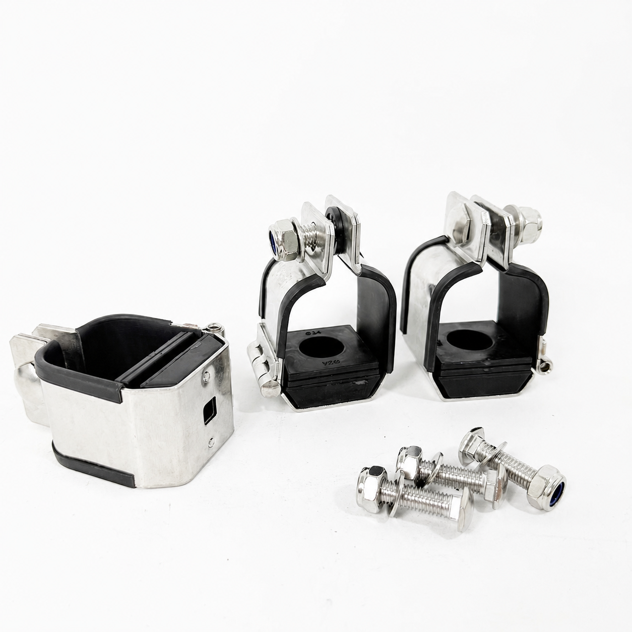 Quad Cable Cleats 316L Stainless Steel Cable Cleats IEC 61914 Certificated