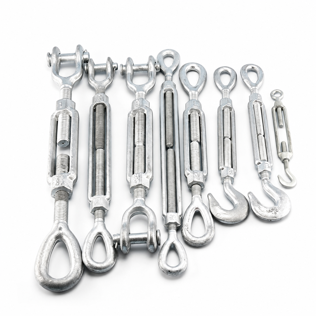 DIN1480 Galvanized Turnbuckle Eye and Jaw Type For Construction And Lifting