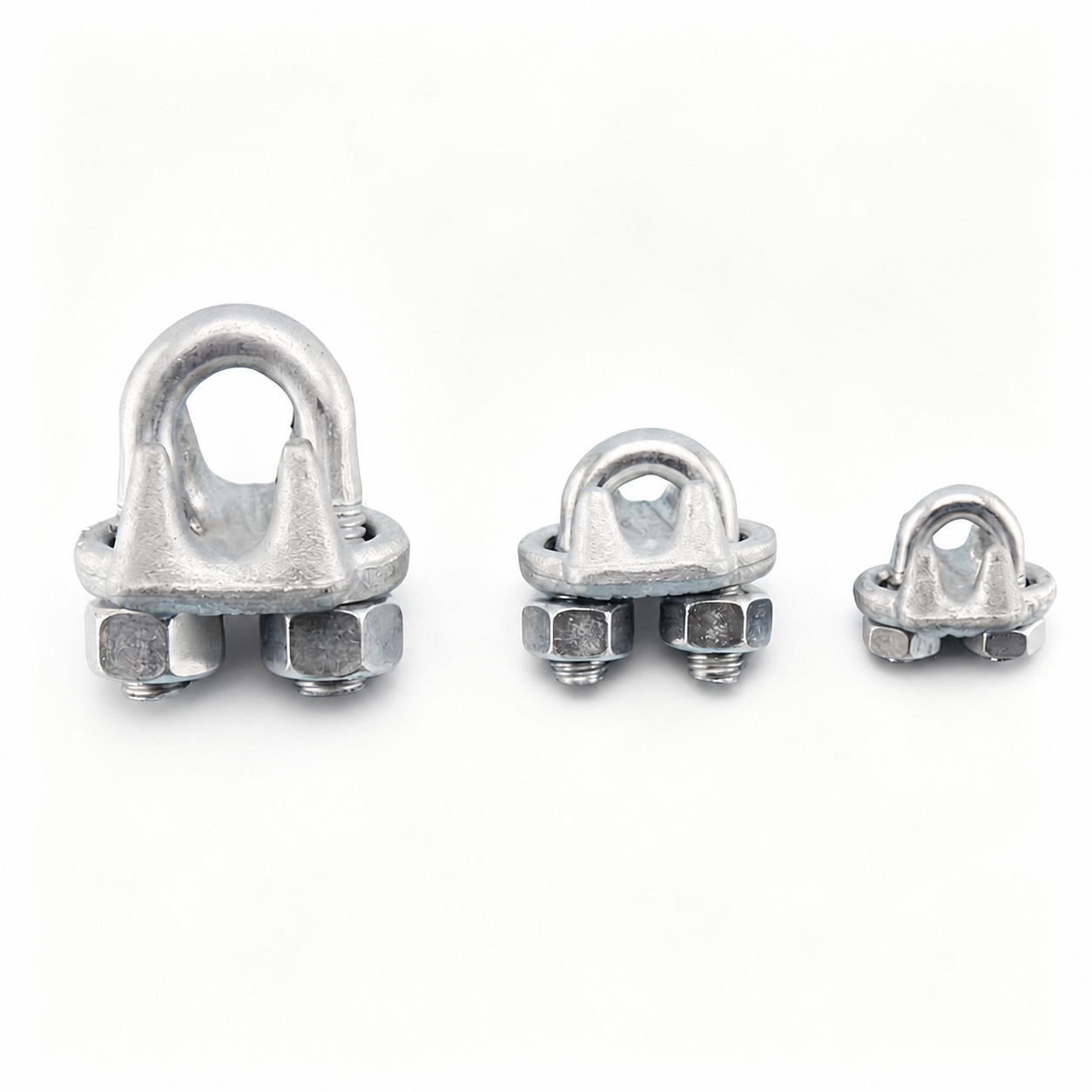 Carbon Steel Drop Forged Wire Rope Clip for Poleline Hardware