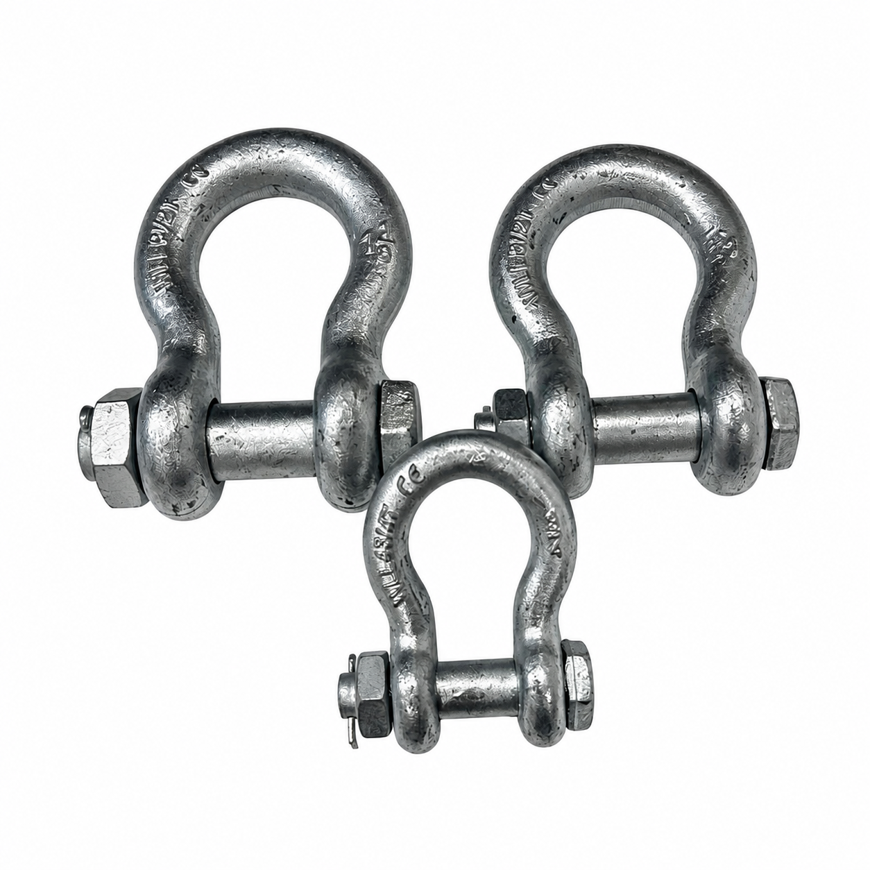 Drop Forged Anchor Shackle | RR-C-271 Heavy Duty Rigging | ASME B30.26 Bow Shackle