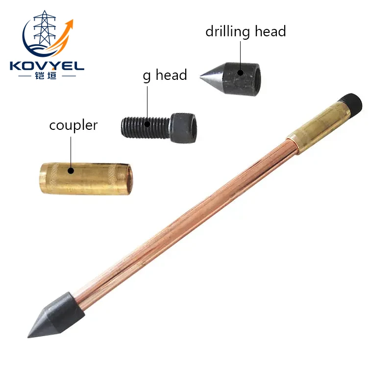 Copper Bonded Ground Rod | UL Earthing Hardware - product image 9