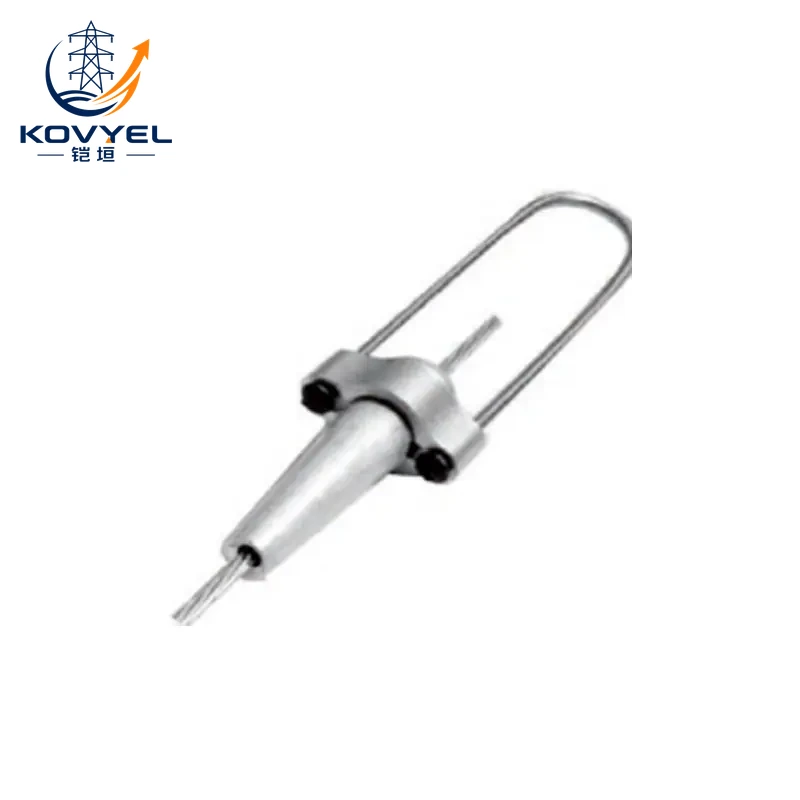 Automatic anchors for steel wire