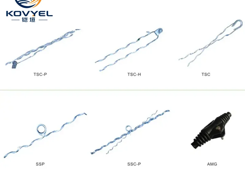 KOVYEL Dead-ending Of Round ADSS Fiber Optic Cables - product image 1