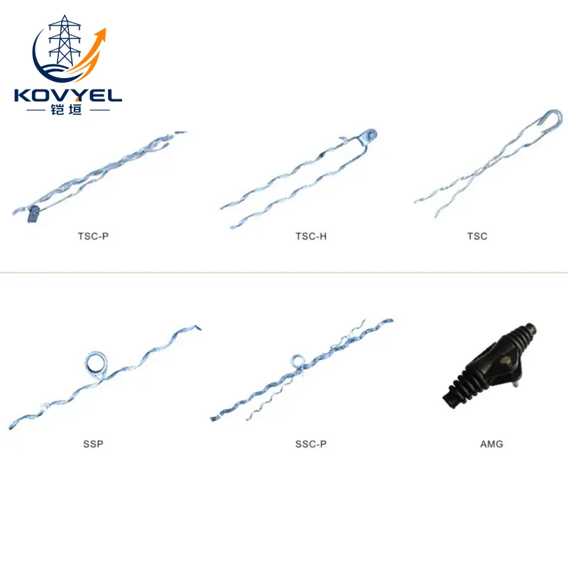 Dead-ending Of Round ADSS Fiber Optic Cables