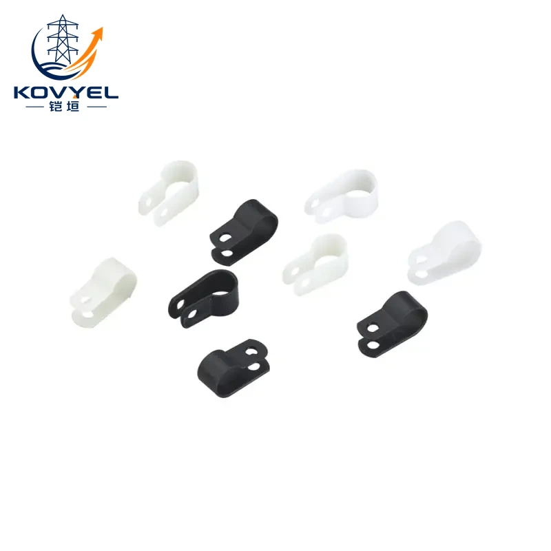R-type cable clamps