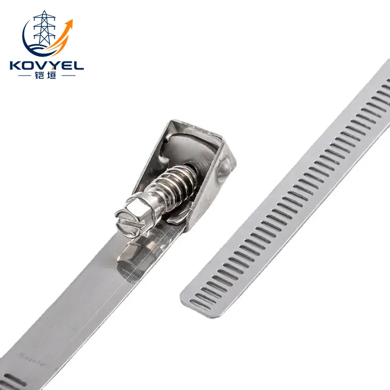 STAINLESS STEEL TIE,SCREW LOCKING SYSTEM - product image 5