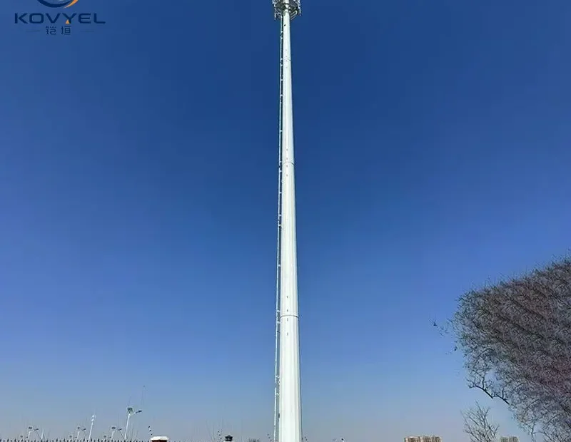 KOVYEL 4G 5G Hot-Dip Galvanized Monopole Tower - featured image 1
