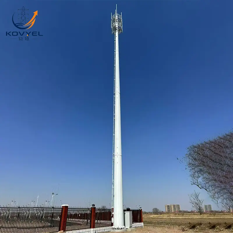 4G 5G Hot-Dip Galvanized Monopole Tower - product image 4
