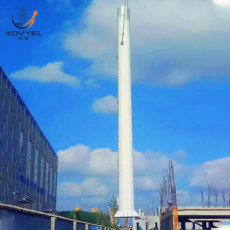 4G 5G Hot-Dip Galvanized Monopole Tower - product image 5