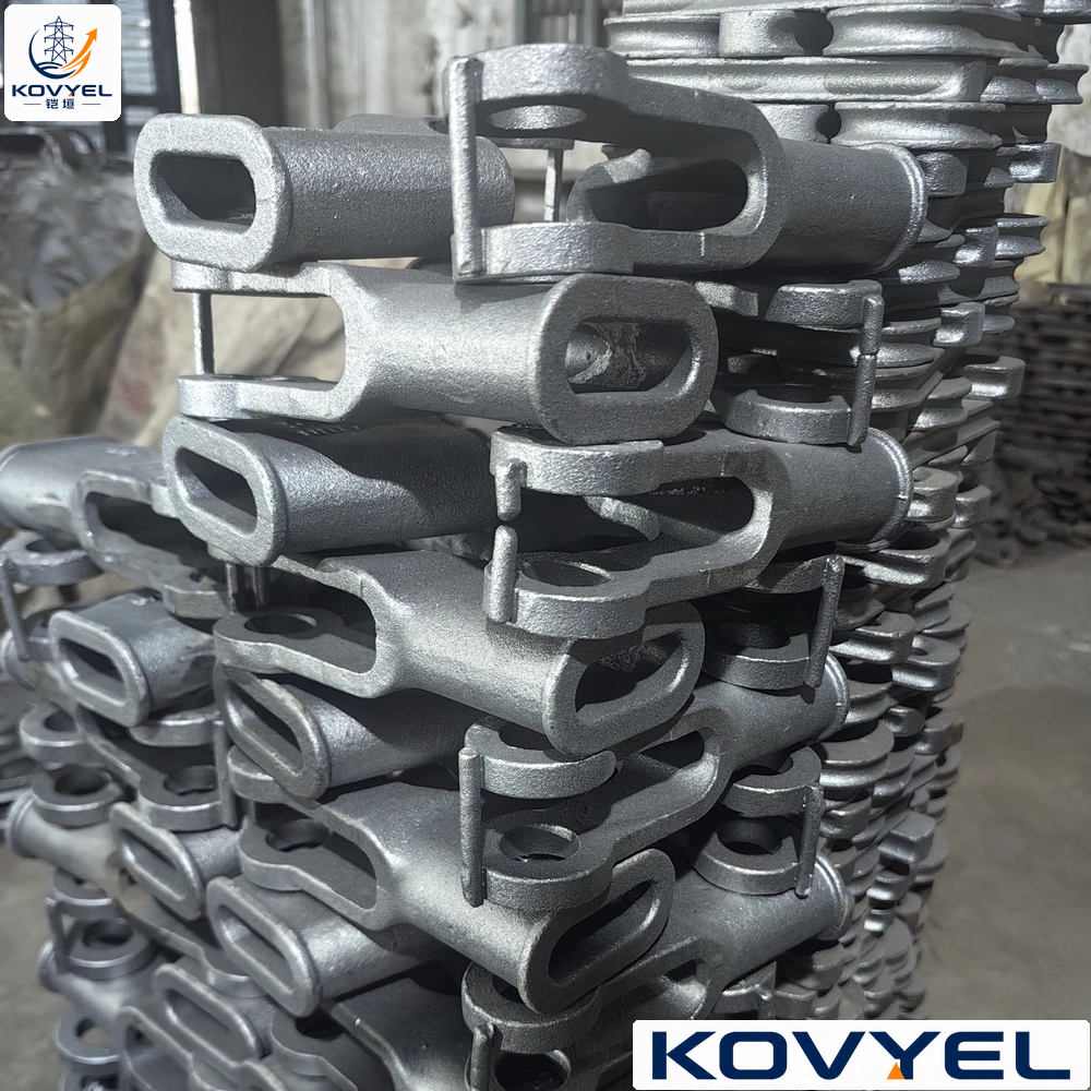 Cast Steel 1/2” 3/8” Wire Rope Open Wedge Socket Galvanized - product image 2