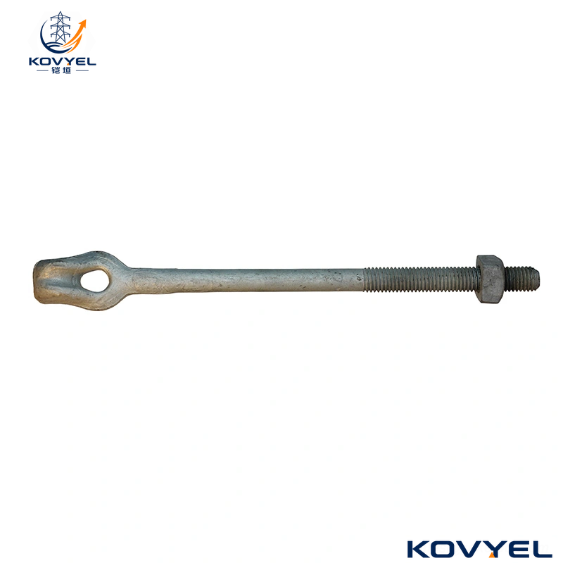 5/8” Thimble Eye Bolt Drop Forged HDG IEEE C135.1 & CSA C83 SEC Compliant Poleline Fastener
