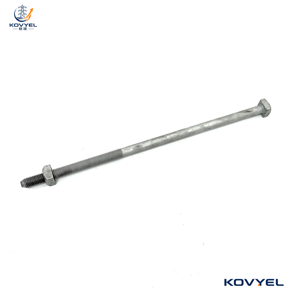 5/8″ Square Head Machine Bolt | 12,400 lbs Tensile | IEEE C135.1 | Poleline Hardware