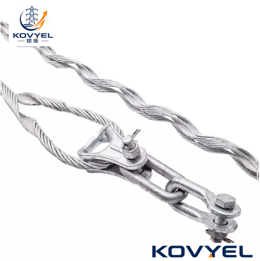 Aluminum Dead End Preformed Guy Grip For Power Fittings - product image 2