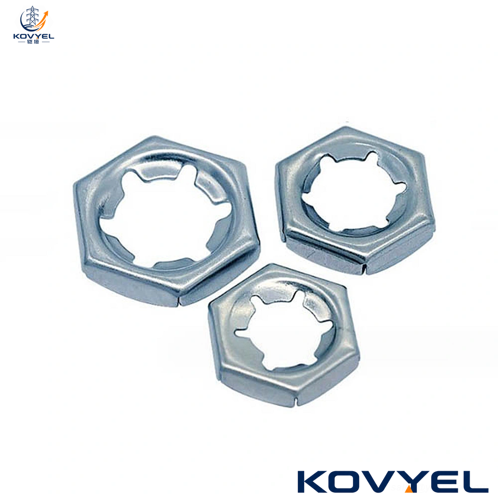 DIN 7967 Self Locking Counter Nuts | Palnut Type Lock Nut | Stainless Steel Stamped Counter Nut - product image 2