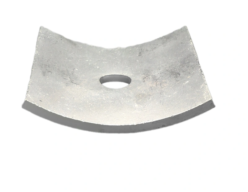 Hot Dip Galvanized Square Curved Washer for Wood Pole Hardware