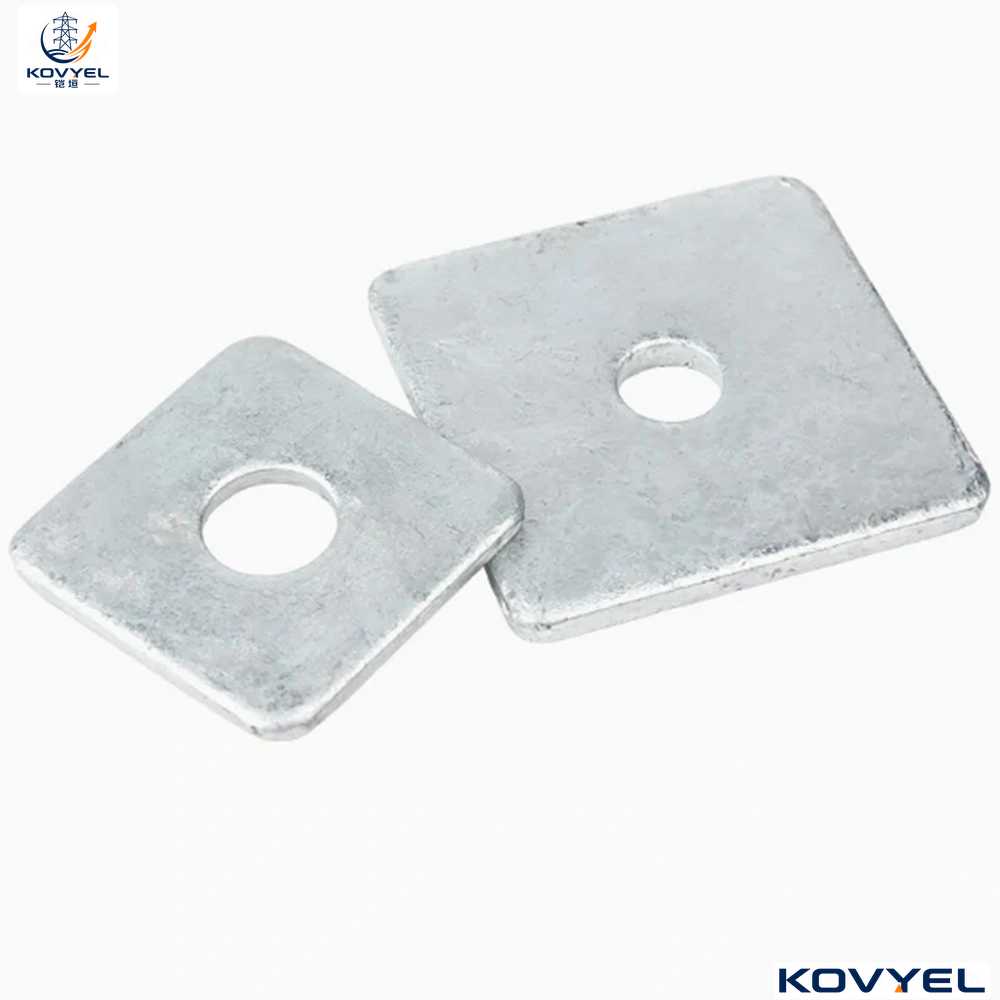 Square Flat Washer HDG | Utility Pole Washer | CSA C83 - product image 2