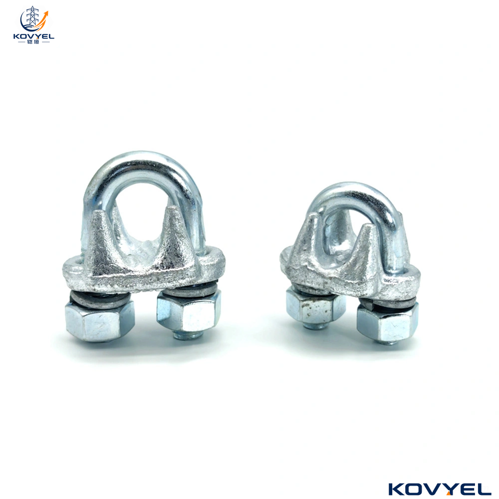 Carbon Steel Drop Forged Wire Rope Clip for Poleline Hardware - product image 2