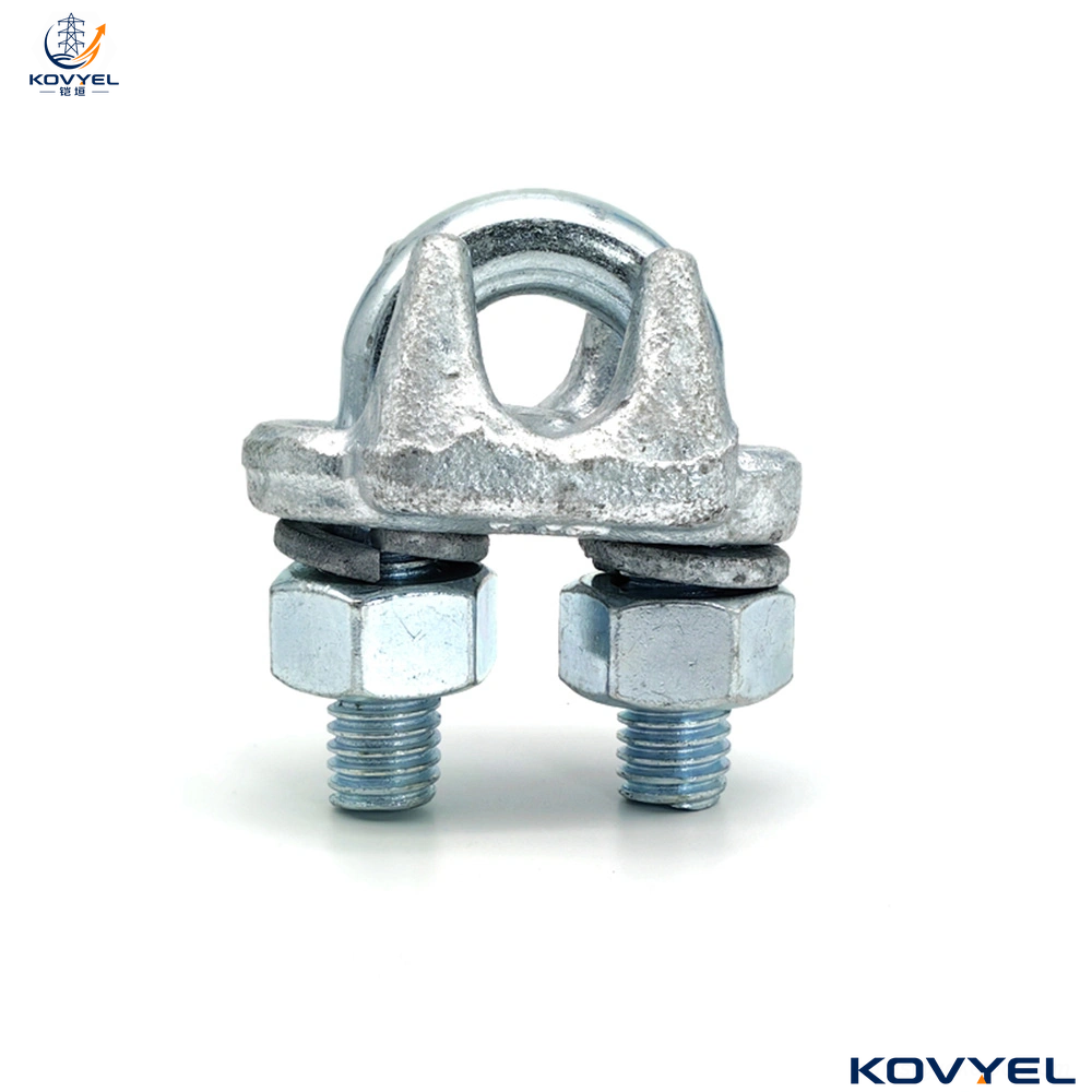 Carbon Steel Drop Forged Wire Rope Clip for Poleline Hardware - product image 3