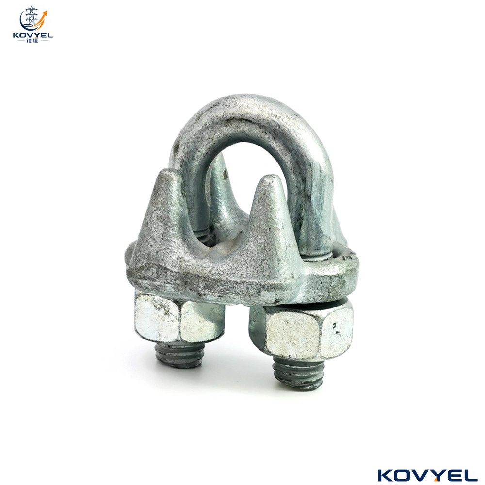 Carbon Steel Drop Forged Wire Rope Clip for Poleline Hardware - product image 4