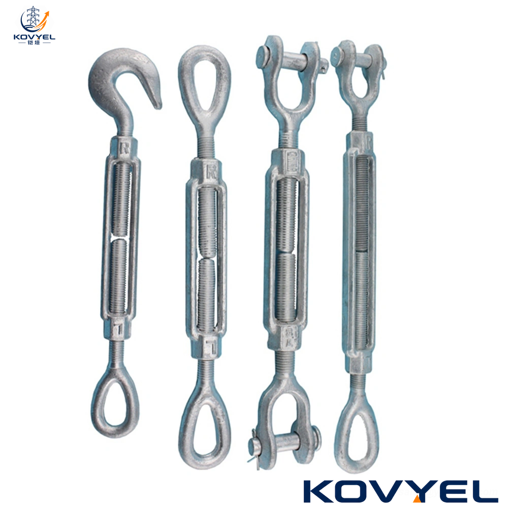 DIN1480 Galvanized Turnbuckle Eye Hook | Eye and Eye Type | Construction and Lifting