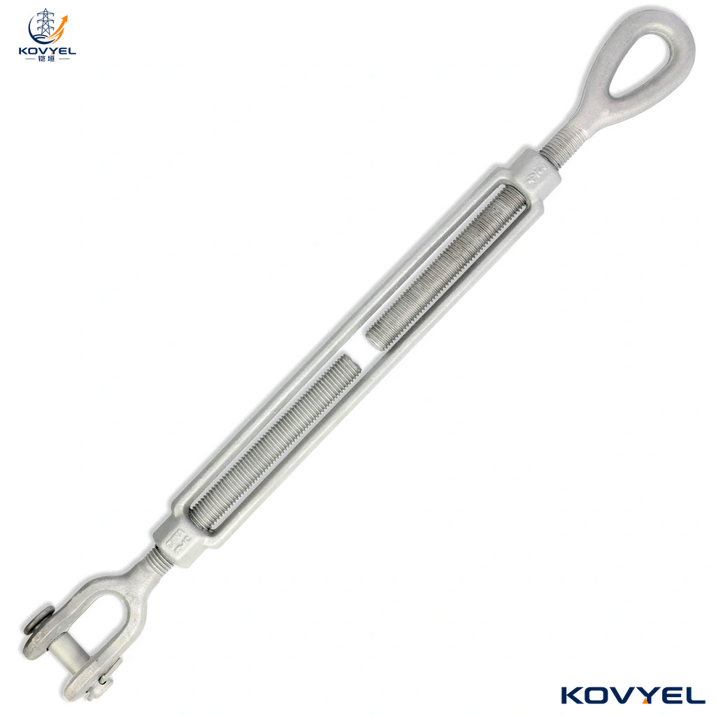 DIN1480 Galvanized Turnbuckle | Eye and Jaw Type | Construction And Lifting