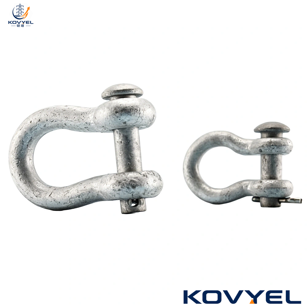 Drop Forged Anchor Shackle | RR-C-271 Heavy Duty Rigging | ASME B30.26 Bow Shackle