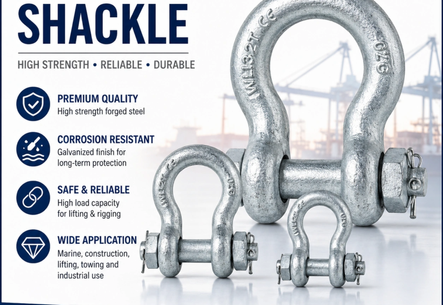 HDG G209 bow anchor shackle for lifting and rigging