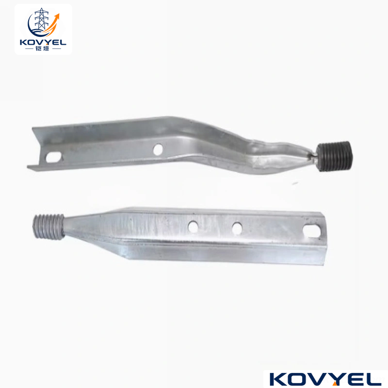 Galvanized Channel Steel | Pole Top Pin with Lead Thread | 1-3/8 Inch Lead Thread Pin - product image 2