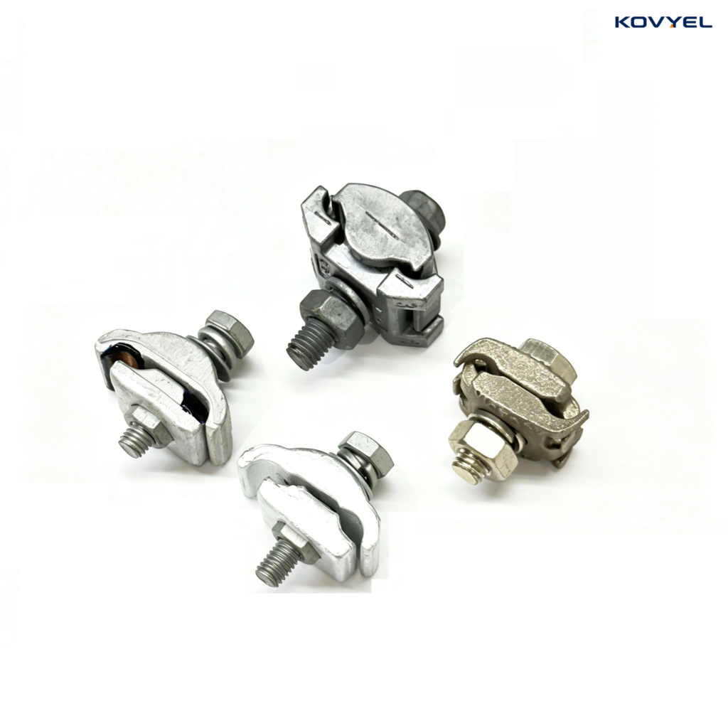 Copper Bronze/Aluminium Parallel Groove Clamps For Grounding & Bonding System - product image 5