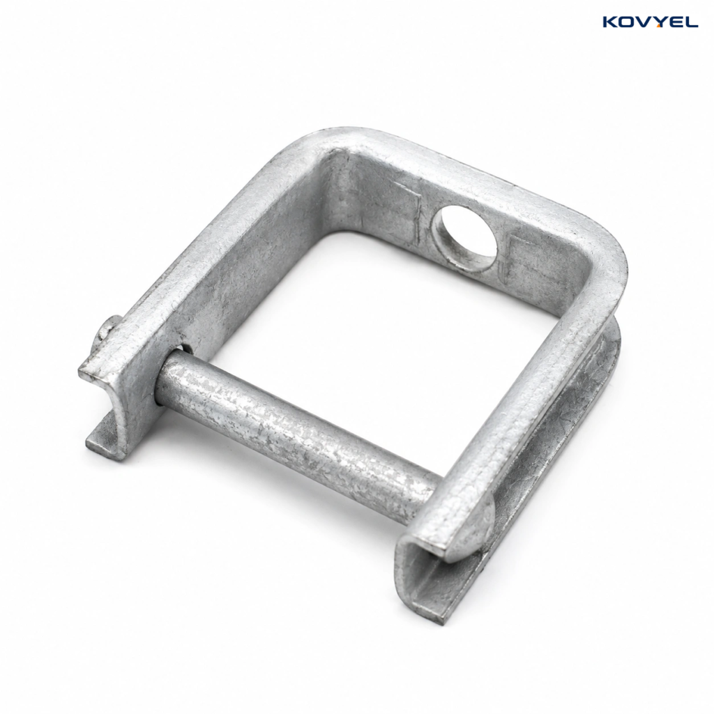 Heavy Duty Spool Insulator Clevis HDG | Utility Pole Attachment - product image 3