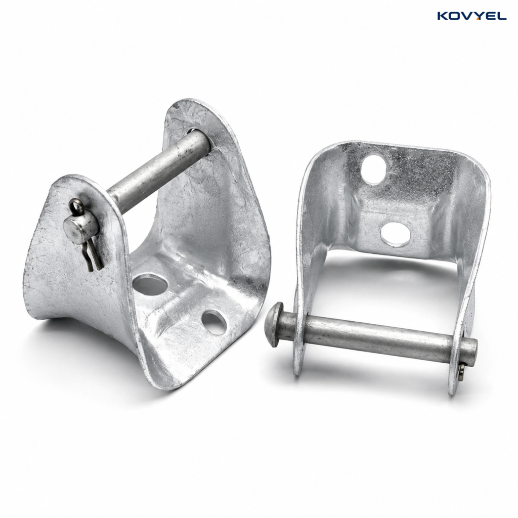 Secondary Insulator Clevis HDG | ANSI C135.20 Pole Hardware | Utility Pole Attachment - product image 3
