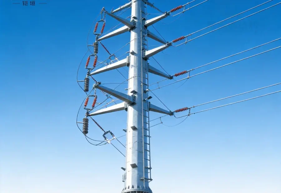 KOVYEL Custom Monopole Power Transmission Tower - featured image 1
