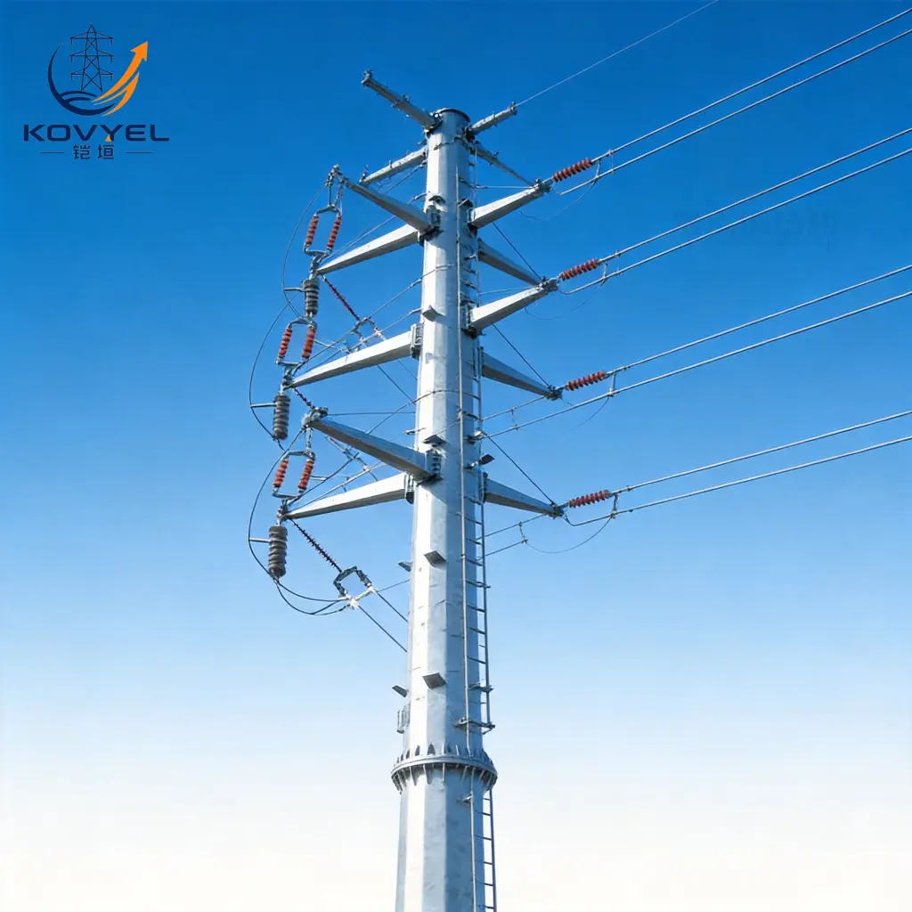 Custom Monopole Power Transmission Tower