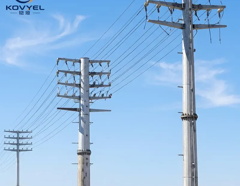 KOVYEL Hot-Dip Galvanized Monopole Transmission Tower - featured image 1