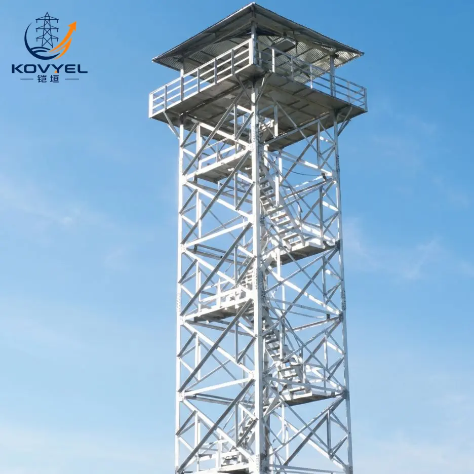 Galvanized Steel Lookout Observation Tower