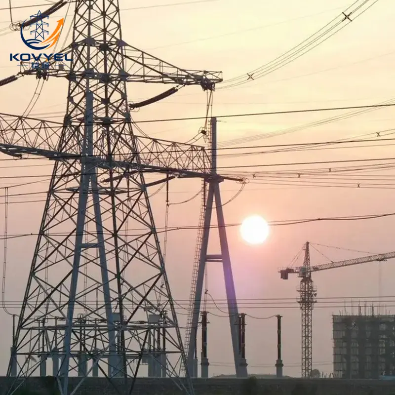 High-Voltage Lattice Power Transmission Tower - product image 3