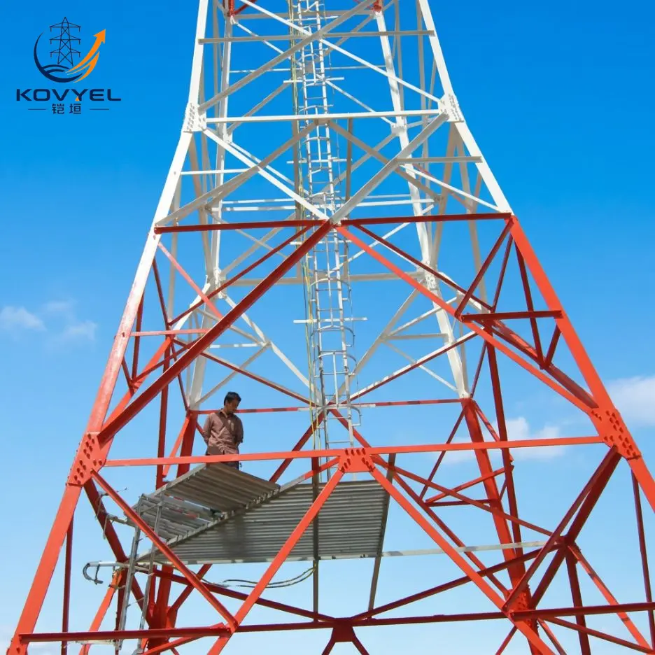 Hot-Dip Galvanized Communication Lattice Tower - product image 3