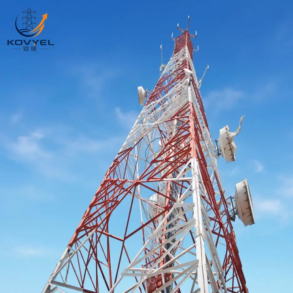 Hot-Dip Galvanized Communication Lattice Tower - product image 5
