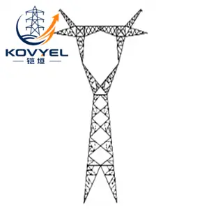Hot-Dip Galvanized Lattice Transmission Tower - product image 7