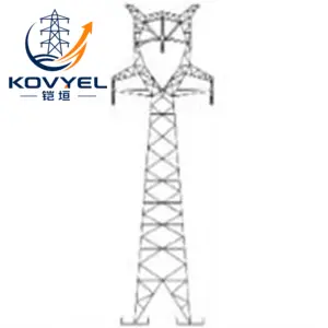 Hot-Dip Galvanized Lattice Transmission Tower - product image 8