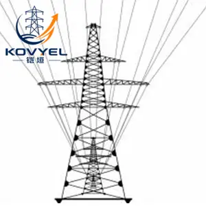 Hot-Dip Galvanized Lattice Transmission Tower - product image 9